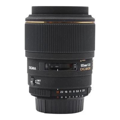 Objektiv Tele Sigma EX DG Macro AF 105mm 105 mm 2.8 1:2.8 - Nikon - Bild 1 von 4