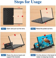20 Screen Magnifier for Cell Phone Mobile Phone 3D HD