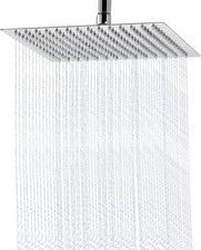 Rain Shower Head - 10 Inch High Prure Shower Heads 304 Stainl Steel