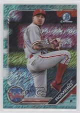 2019 Bowman Chrome Prospects Aqua Shimmer Refractor /125 JoJo Romero #BCP-37 g6v