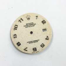 Rolex 16200 16234 16220 36mm Datejust Ivory Jubilee Arabic Dial item e12567