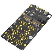 2 In 1 Combo M.2 NGFF NVMe SSD/SATABus SSD To SFF8643 And SATA Adapter