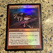 Lightning Talons 107 Shards of Alara FOIL MTG TCG CARD NM