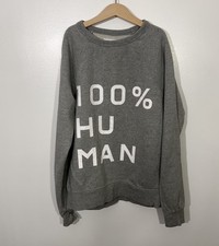 Everlane 100 Human Crewneck Pullover Cotton Sweatshirt XXS