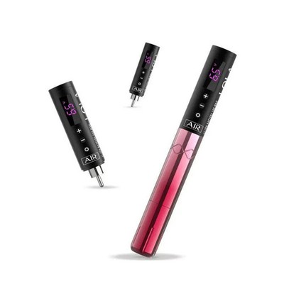 EZ Lola Air Wireless Tattoo And PMU Pen Black Power - Pink Gradient