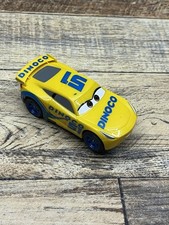 Disney Pixar Cars Carrera Yellow Slot Car 51 Cruz Ramirez With Contacts