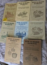 How to Make Baskets Books 1 - 8 by Lyn Siler  Carolyn Kemp Booklet