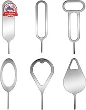 6pcs SIM Card Removal Tool Card Tray Eject Pins Needle Opener Ejector Nee