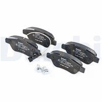 Delphi Bremsbelagsatz Scheibenbremse LP1722 FüR Alfa Fiat Lancia Abarth Panda 2