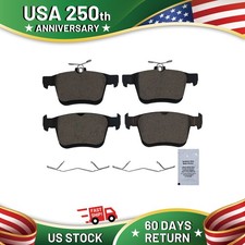 REAR Ceramic Brake Pads for Audi A3 Quattro S...