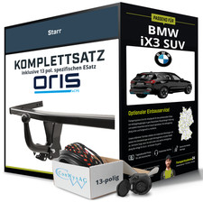 F�r BMW iX3 SUV Typ G08 Anh�ngerkupplung starr +eSatz 13pol 2020 - jetzt AHK