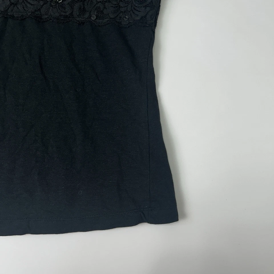 Blusa Babydoll Feminina Vintage Y2K Charlotte Russe Tamanho G Whimsygoth Renda Fada - Imagem 3 de 4