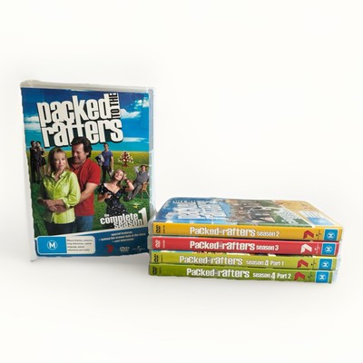 Packed to the Rafters DVDs : Seasons 1,2,3,4 Region 2 & 4 PAL