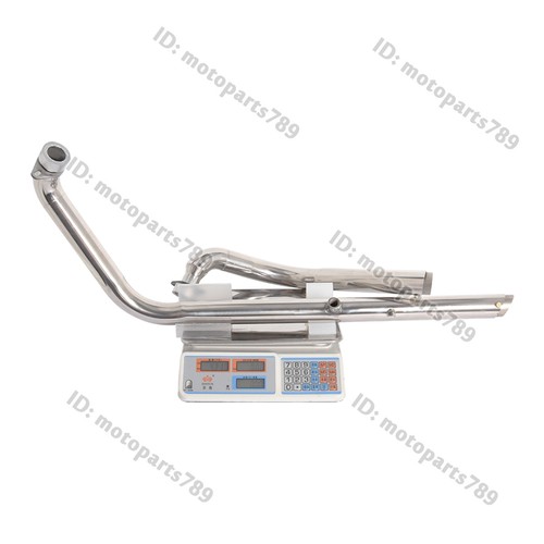 For Yamaha V Star 950 XVS950 2014-2024 Complete System Exhaust Link Pipe Steel - Picture 3 of 6
