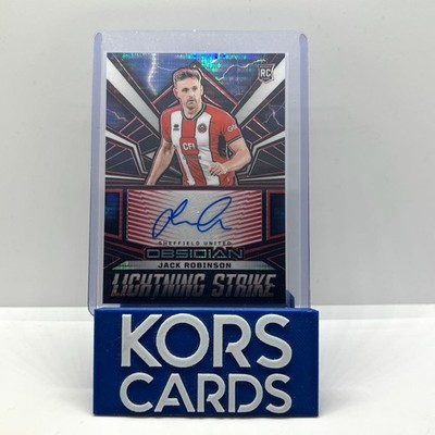 Sheffield United Jack Robinson RC Rookie Auto 4/49 - 2023/24 Panini Obsidian