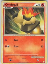 Pokemon TCG Cyndaquil Common HeartGold SoulSilver 61/123 on eBay
