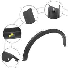 Left Rear Fender Trim Fits for 2011-17 Nissan Juke 1.6L Fender Trim Molding USA