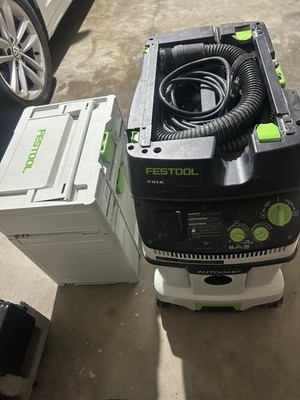 Festool Dust Extractor with Festool Planex Drywall sander