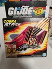 K239402 COBRA JET PACK MIB MINT IN BOX NO BAG 1987 GI JOE ORIGINAL VINTAGE