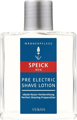 Speick - Men Pre Electric Shave Lotion - Lavender Vegan Natural - 100ml (3.4 oz)