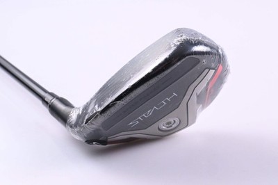 Linkshand Taylormade Stealth Plus #4 Hybrid / 22 Grad / Stiff Flex HZRDUS