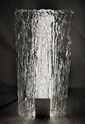 NOS Quoizel Platinum Glass Winter Wall Sconce Polished Chrome PCWR8506C - Picture 5 of 10