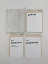 2023 Hyundai Elantra Owners Manual Set Includes Plastic Cover Case