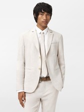 1698 NWT New John Varvatos Collection Allen Jacket EU 48 USA 38 Mushroom