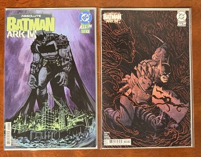 Absolute Batman Ark-M Special #1 CVR A & D Steve Skroce Variant Keys Unread Pics