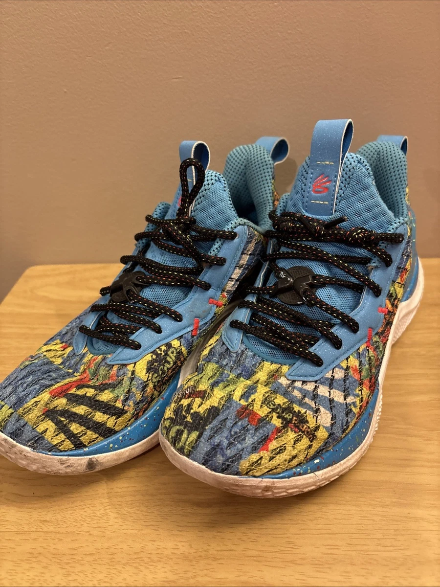 Under Armour Curry Flow 10 x Sour Patch Kids Blue 2022 for sale | eBay