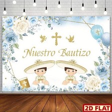 2D Flat, 2D Flat Banner, 1pc Nuestro Bautizo ...