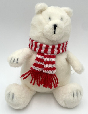 7  Target Gigglescape Small Polar Bear With Scarf Plush Toy Stuffed Animal