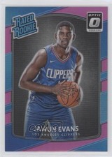2017-18 Panini Donruss Optic Rated Rookie Pink Prizm 13/25 Jawun Evans #162 7rc