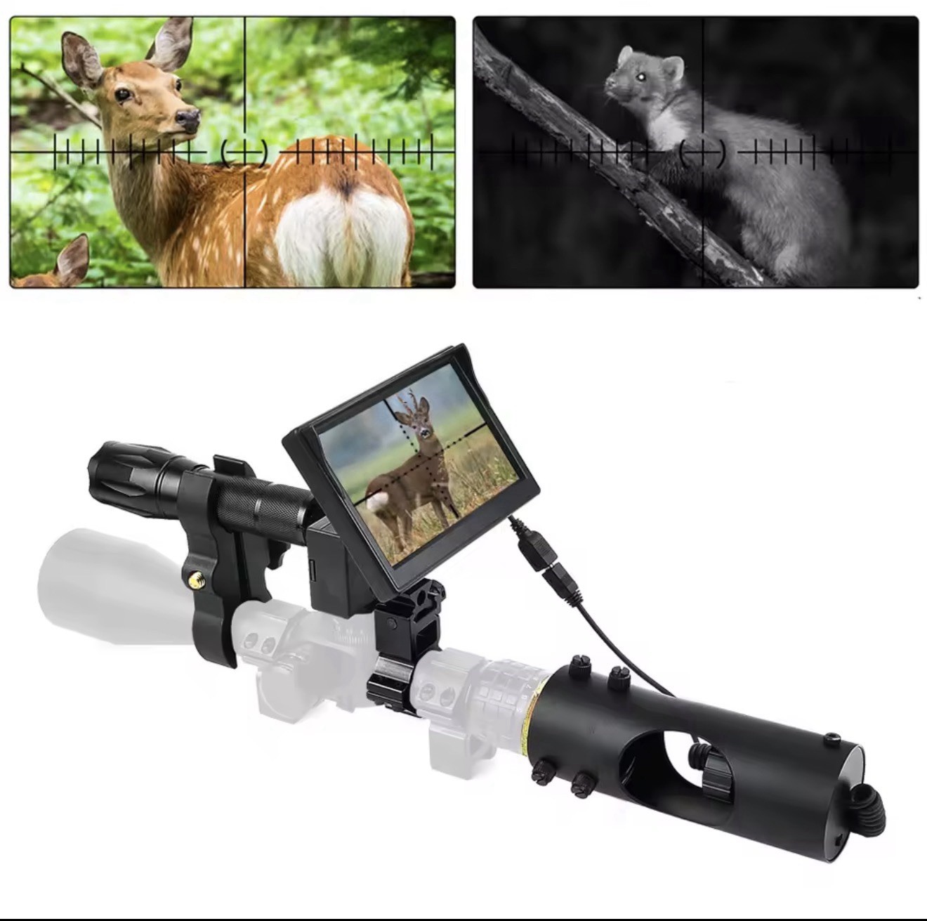 Riflescope Hunting Scopes Optics Sight Tactical 850nm Infrar