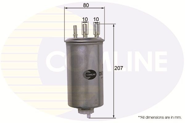 Fuel Filter Fits Dacia Duster Logan Logan MCV Sandero Renault COMLINE EFF244