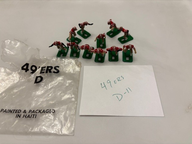 Over 100 Electric Football Teams New and Used Tudor Miggle Multiple Listing