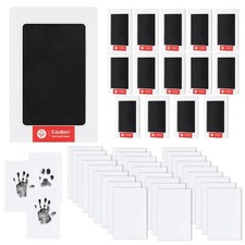 15-Set Inkless Memory Kit for Hand Foot Prints, Pet Paw Impressions Clean...