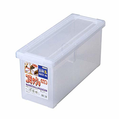 Tenma book storage box comic book purse 17x45x20cm with Tracking# New Japan