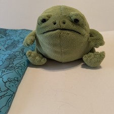 Jellycat London Ricky Rain Frog Plush Toy Stuffed Animal 7-inch