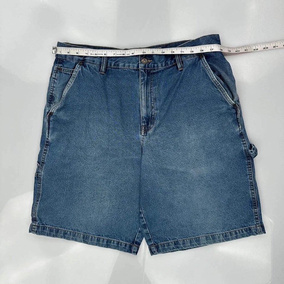 Northwest Territory Denim Shorts - 36W 8L Blue Cotton - Image 3 of 4