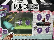 Disney Munchlings Mini Munch Display Series 1 w/4 Mystery Figures Scented