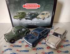 Corgi Trackside Morris 1000 Vauxhall Viva Ford Anglia 3 Car Set 1.76 OO CR1003
