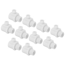 10pc 8mm Flex Cord Grip Wire Lock Toggle Stopper Cable Stop Fastener Gland White 4.49 per metre