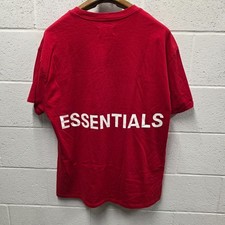 Fear Of God FOG Essentials Graphic Boxy Tee Black Large FW18 24 32 M