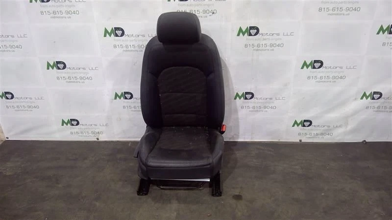 Hyundai Sonata 2018-2019 asiento delantero pasajero sin alimentación, tela, negro Foto 2 de 4