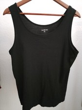 Basic schwarzes Top Unterhemd Von Norvig Gr. ...