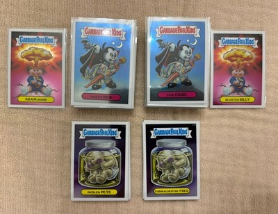 2013 GARBAGE PAIL KIDS CHROME 1 SET COMPLETE 110 CARDS + LOST SET GPK