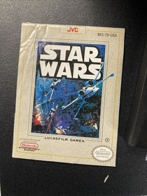Star Wars NES 1991 Complete Tested- Box Manual & Printed Inserts