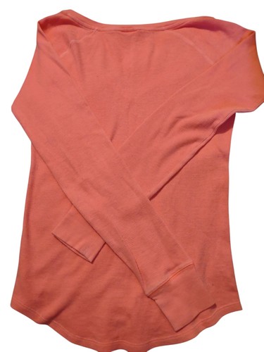Victoria's Secret Pink Henley Top Y2K Style Preppy Feminine Classic Grunge - Picture 5 of 5