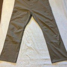 Mens Wrangler All Terrain Gear ATG Cargo Pants in Tan Color Stretch W44x30L